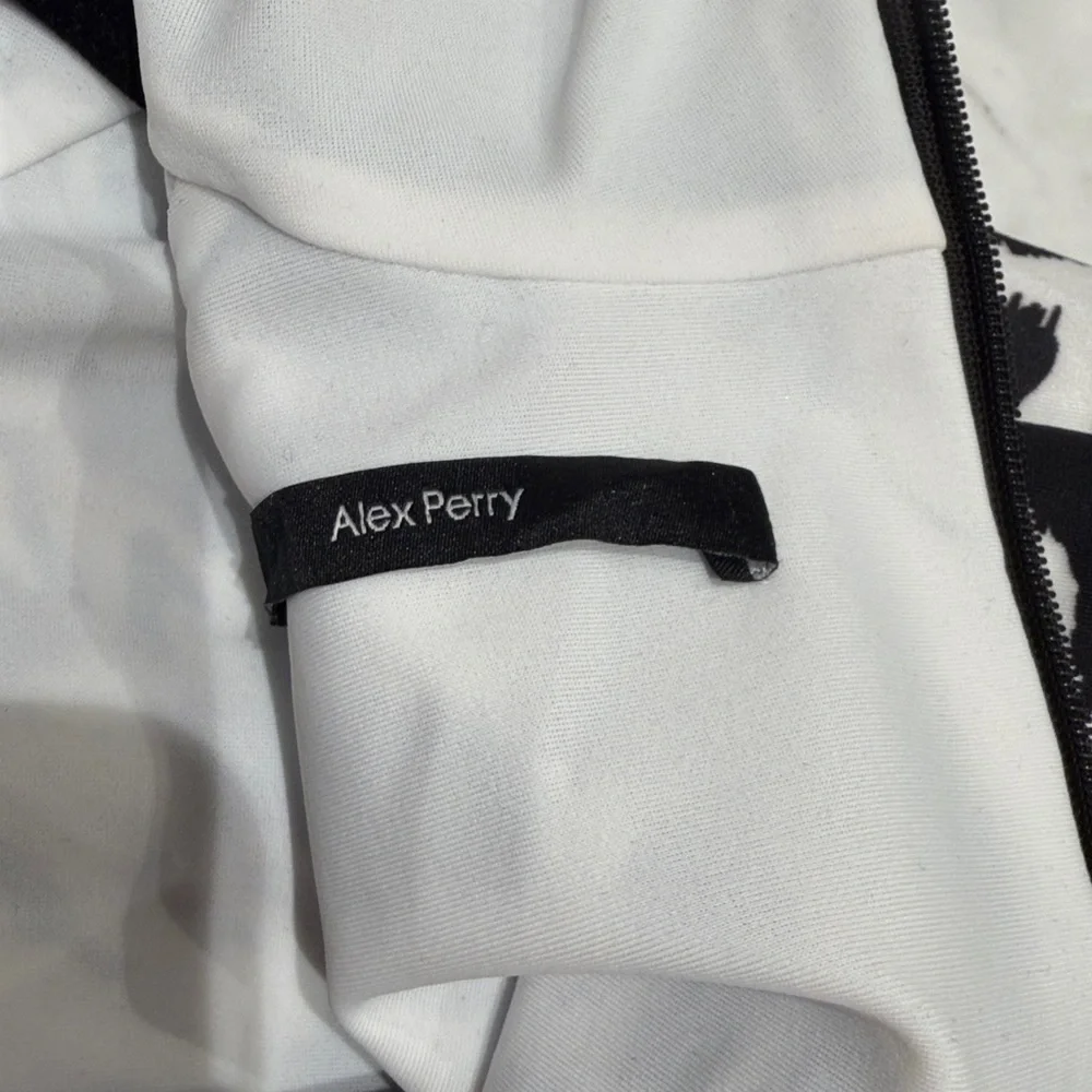 Alex Perry Ryan Leopard-print Stretch-jersey Turtleneck Mini Dress NWOT/ New - Picture 6 of 8